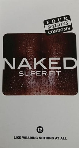 Naked Super Fit Condoms 12 pack - Condoms