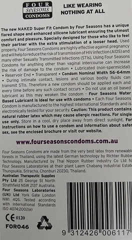 Naked Super Fit Condoms 12 pack - Condoms