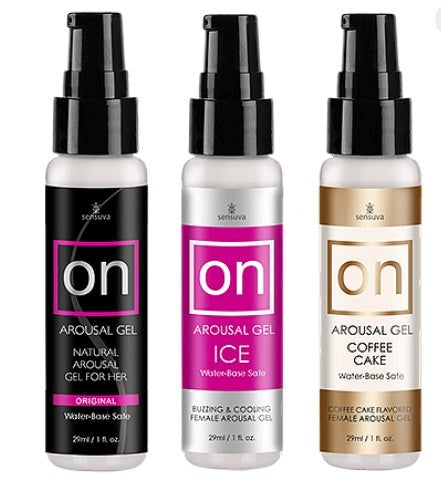 ON for Her Arousal Gel - Delay and Excite Sprays