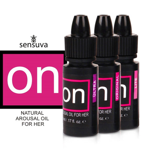 ON For Her Lite Clitoral Gel - Delay and Excite Sprays