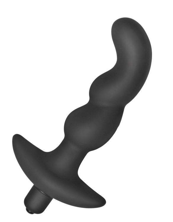 Onyx Silicone Vibrating Anal Plug Black - - Anal Vibrators