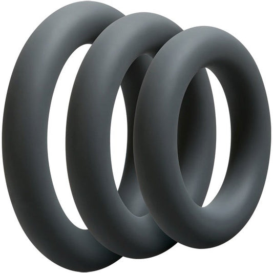 Optimale 3 C Ring Set Thick - Cock Ring Sets