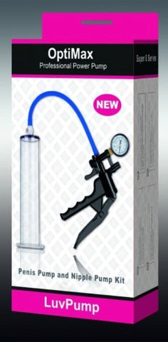OptiMax Professional Power Pump with Gauge - Pumps, Extenders and Sleeves