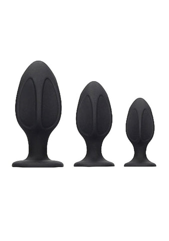 Ouch! Diamond Shape Plug Set - Butt Plugs