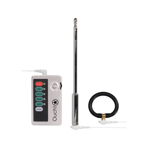 OUCH! Pleasurable E-stim Urethral Sounding Exploration Kit - Penis Plugs