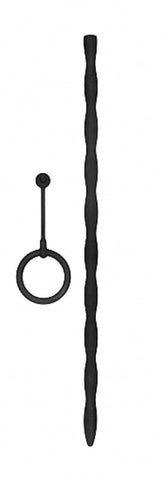 Ouch! Silicone Plug and Cock Ring Set - Ball and Cock Toys