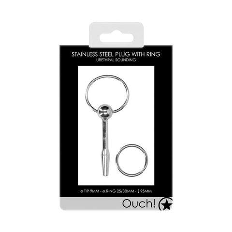 OUCH! Urethral Sounding - Metal Plug - Penis Plugs