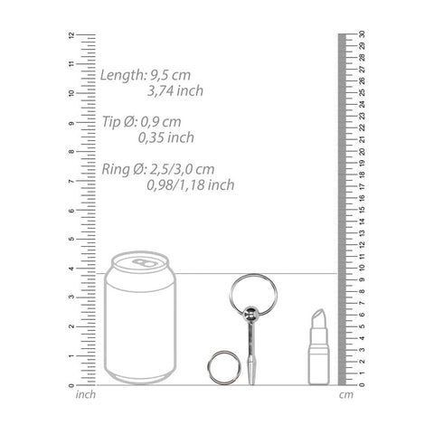 OUCH! Urethral Sounding - Metal Plug - Penis Plugs