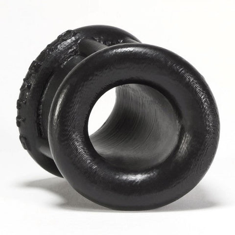 Oxballs Bent-2 Curved Ball Stretcher Black - Cock Rings