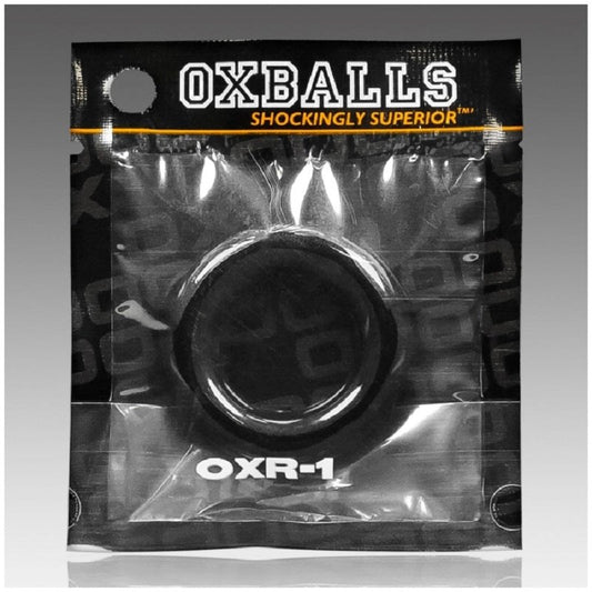 Oxballs OXR-1 Jelly Cock Ring Black - Stretchy Cock Rings