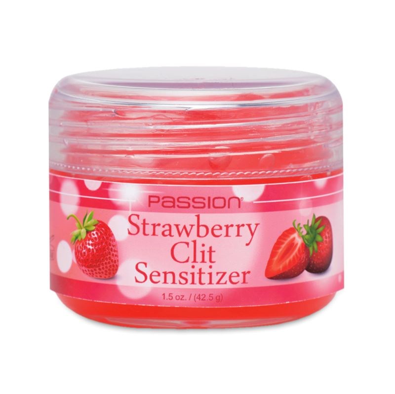 Passion Strawberry Clit Sensitiser - 42 grams - - Massage Oils and Lubricants