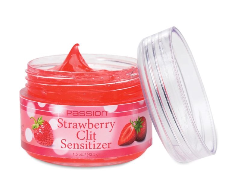 Passion Strawberry Clit Sensitiser - 42 grams - - Massage Oils and Lubricants