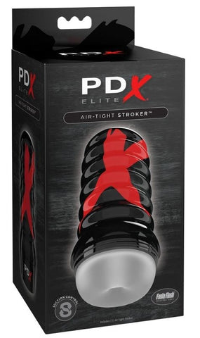 PDX Elite Air Tight Realistic Male Stroker Frosted - Masturbators and Strokers