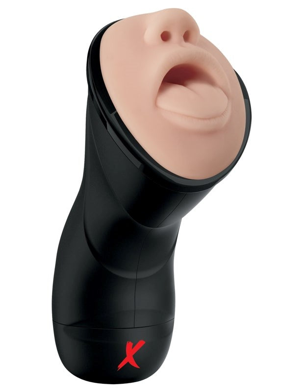 PDX Elite Deep Throat Vibrating Mens Stroker - Masturbators and Strokers