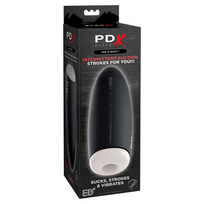 PDX Elite Fap-O-Matic Powerful Suction Male Masturbator - Masturbators and Strokers