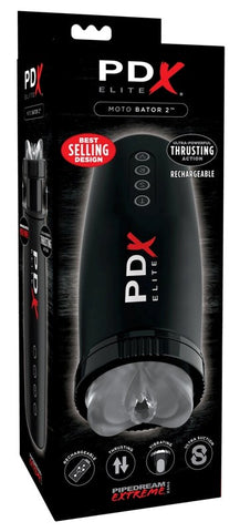 PDX Elite Motobator 2 Vibrating Male Masturbator - Masturbators and Strokers