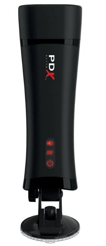PDX Elite Talk-Back Vibrating Super Stroker - Realistic Butts And Vaginas