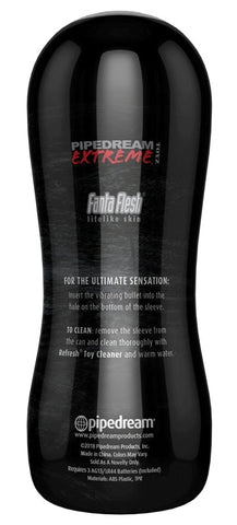 PDX Elite Realistic Male Vibrating Anal Stroker - Masturbators and Strokers