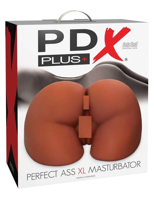 PDX Plus Perfect Ass XL Male Masturbator Brown - Realistic Butts And Vaginas