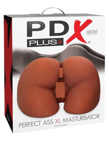PDX Plus Perfect Ass XL Male Masturbator Brown - Realistic Butts And Vaginas