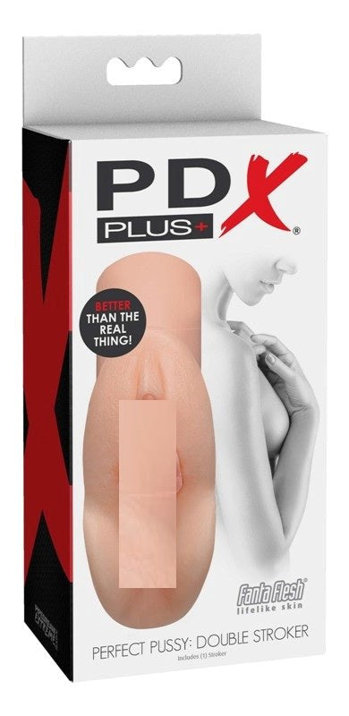 PDX Plus Perfect Pussy Double Stroker - Realistic Butts And Vaginas