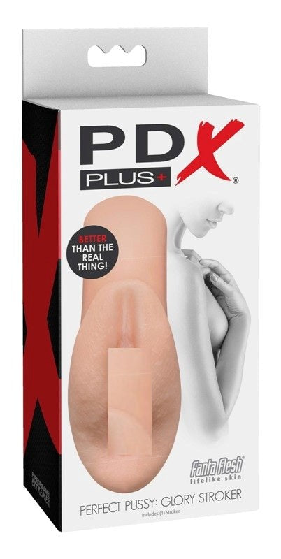 PDX Plus Perfect Pussy Realistic Male Glory Stroker - Masturbators and Strokers