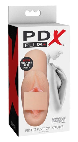 PDX Plus Perfect Pussy XTC Real Feel Male Stroker - Realistic Butts And Vaginas