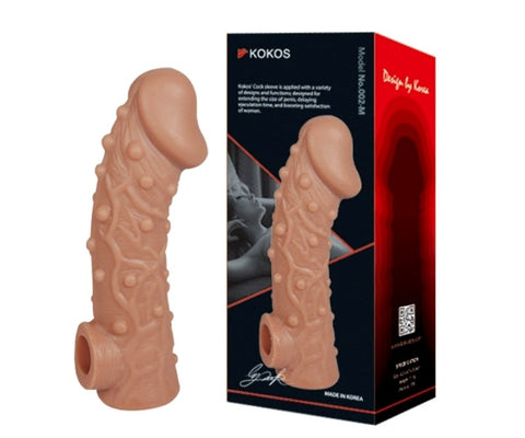Kokos Mens Penis Extender Sleeve 2 Large - Pumps, Extenders and Sleeves