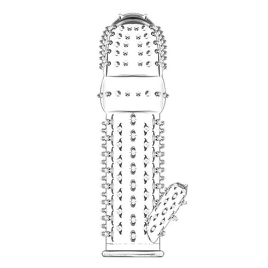 Penis Sleeve with Tickler - Pumps, Extenders and Sleeves