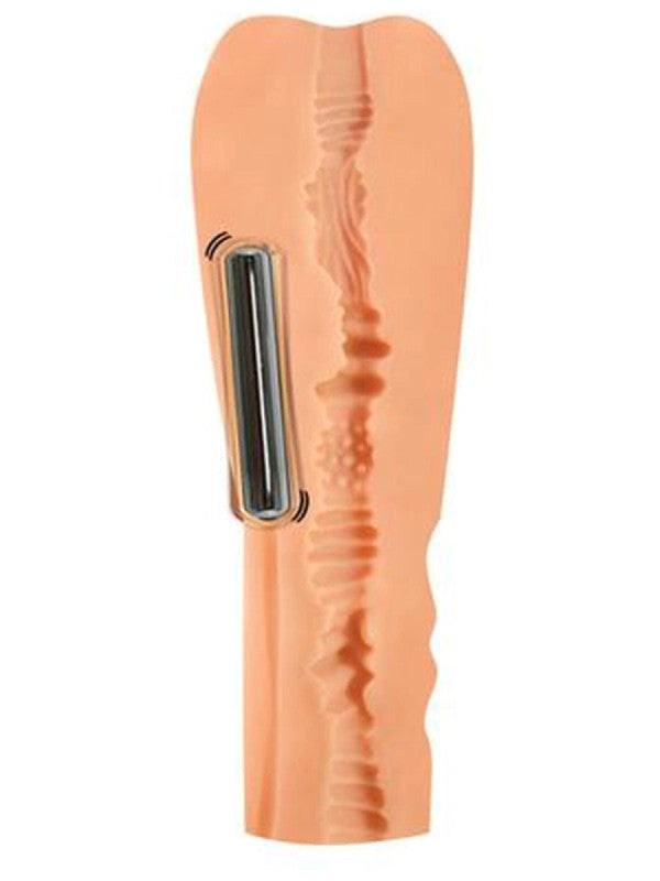 Penthouse Deluxe Vibrating Cyberskin Stroker Stella Styles - Realistic Butts And Vaginas