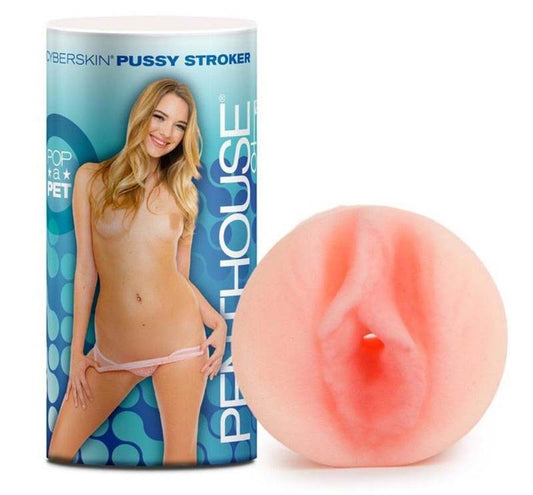 Penthouse POP A Pet Cyberskin Realistic Stroker Sky - Masturbators and Strokers