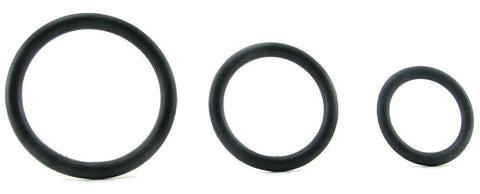 Perfect Fit Silicone 3 Ring Kit - Cock Rings