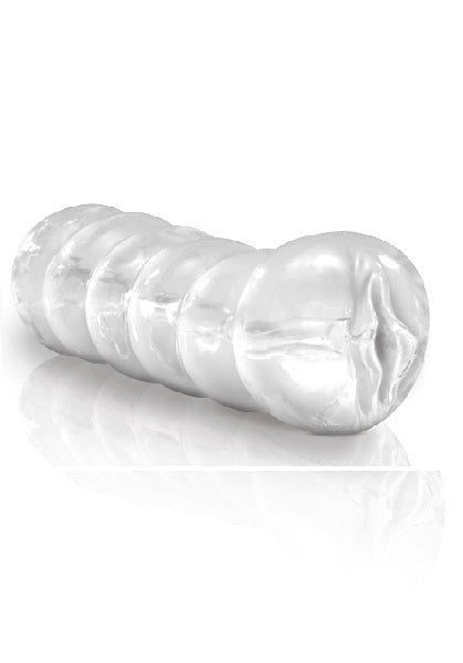 Pipedream Extreme Clear-Leader Snatch Mens Masturbator - Masturbators and Strokers
