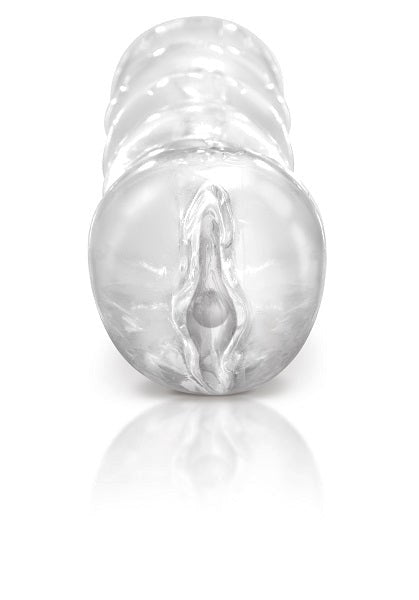 Pipedream Extreme Clear-Leader Snatch Mens Masturbator - Masturbators and Strokers