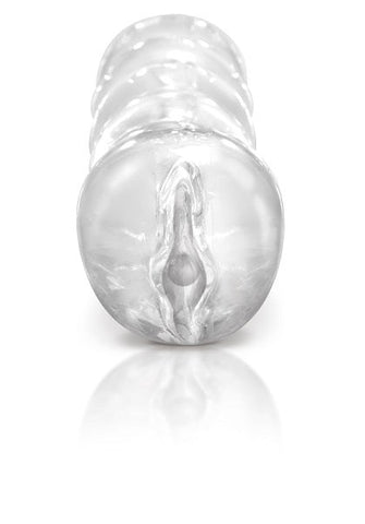 Pipedream Extreme Clear-Leader Snatch Mens Masturbator - Masturbators and Strokers