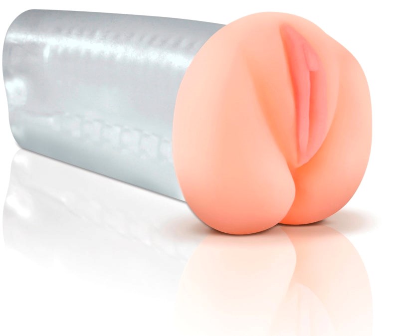 Pipedream Extreme Deluxe See-Thru Realistic Stroker - Realistic Butts And Vaginas