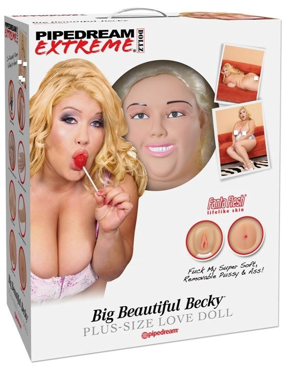 Pipedream Extreme Dollz Big Beautiful Becky - Masturbators and Strokers