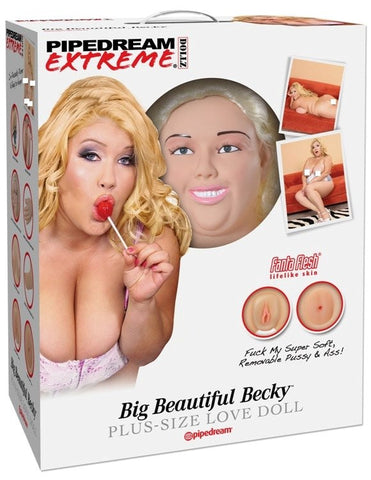 Pipedream Extreme Dollz Big Beautiful Becky - Masturbators and Strokers
