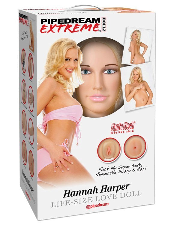 Pipedream Extreme Dollz Hannah Harper - Masturbators and Strokers