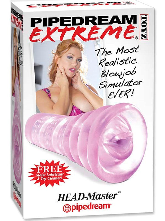 Pipedream Extreme HEAD-Master Male Masturbator - Masturbators and Strokers