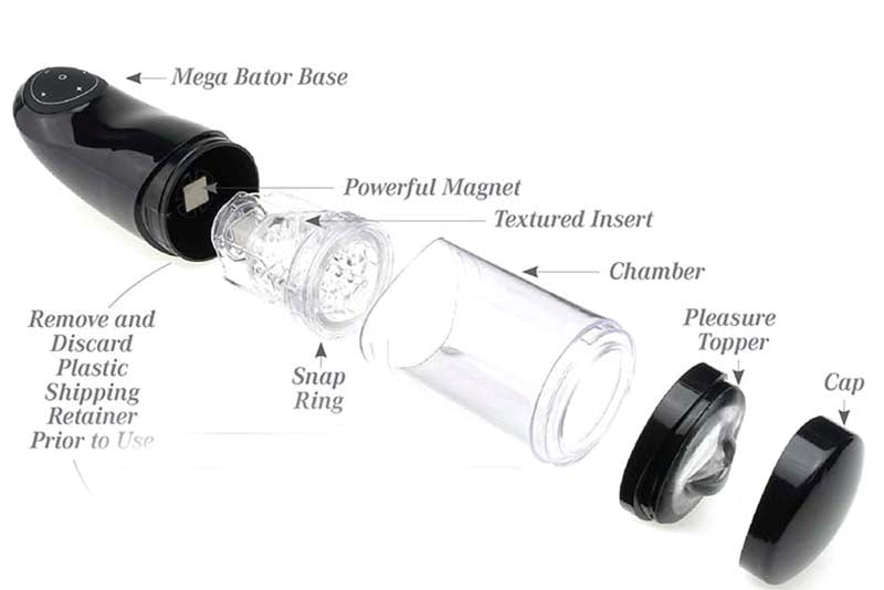 Pipedream Extreme Toyz Mega-Bator Ass Masturbator - Masturbators and Strokers