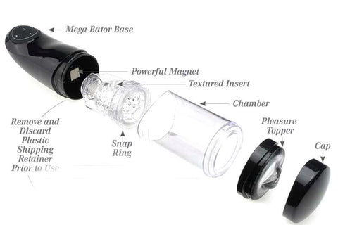 Pipedream Extreme Toyz Mega-Bator Ass Masturbator - Masturbators and Strokers
