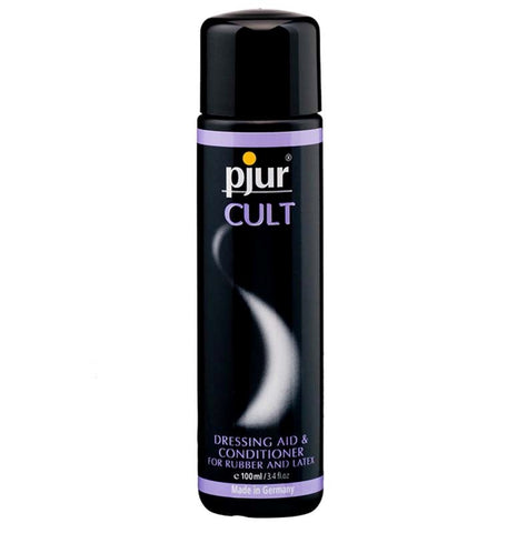 Pjur CULT Rubber and Latex Aid 100ml - Silicone Based Lubes