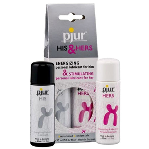 Pjur His & Hers Lubricant Pack - Water Based Lubes