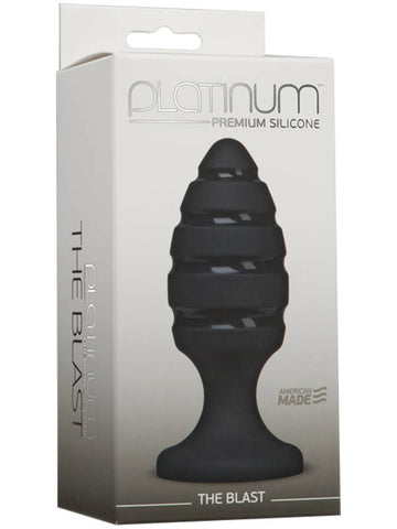 Doc Johnson Platinum The Blast Silicone Butt Plug - Butt Plugs