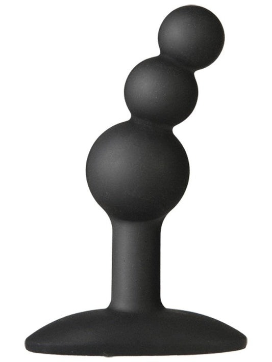 Doc Johnson Platinum The Minis Black Bubble Butt Plug - Butt Plugs