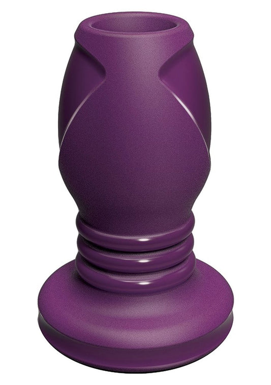 Doc Johnson Platinum The Stretch Medium Butt Plug Purple - Butt Plugs