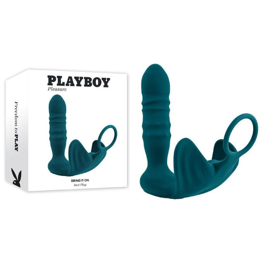 Playboy Pleasure BRING IT ON Vibrating Butt Plug - Butt Plugs