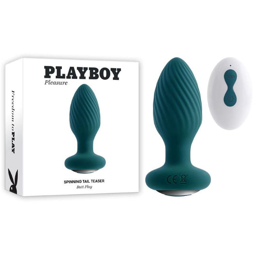 Playboy Pleasure SPINNING TAIL TEASER Anal Plug - Anal Vibrators