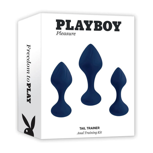 Playboy Pleasure Tail Trainer Butt Plug Set - Butt Plugs
